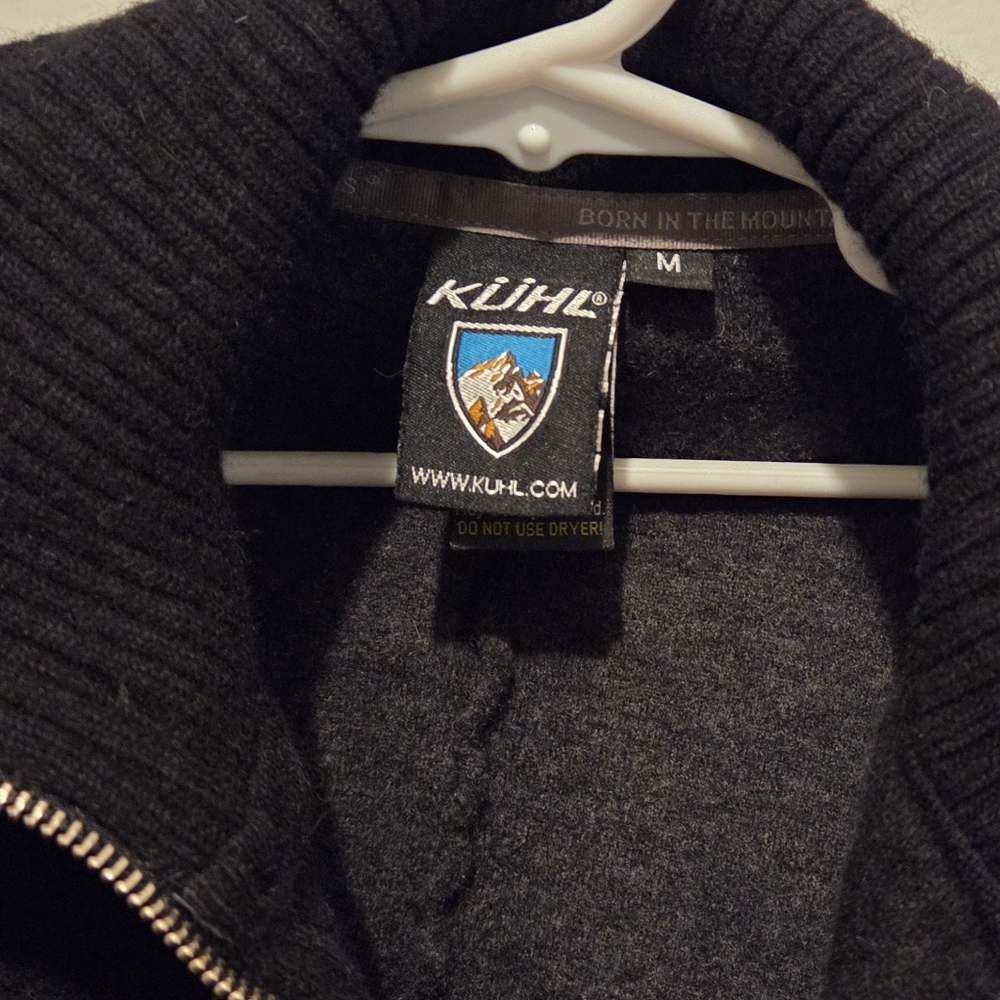 Kuhl Men's Black Zip-Up Sweater - Picture 9 of 9